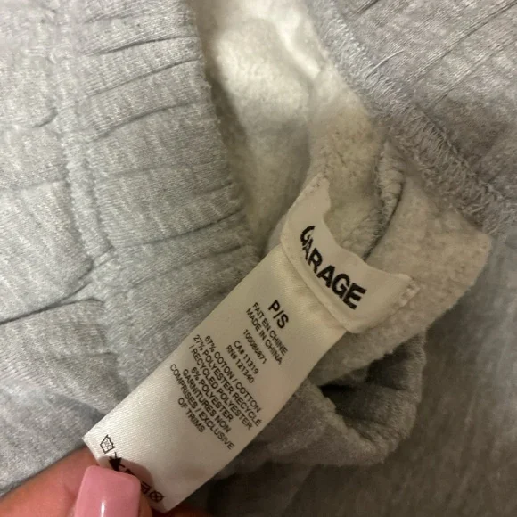 Garage Light Gray Joggers - Picture 2 of 3